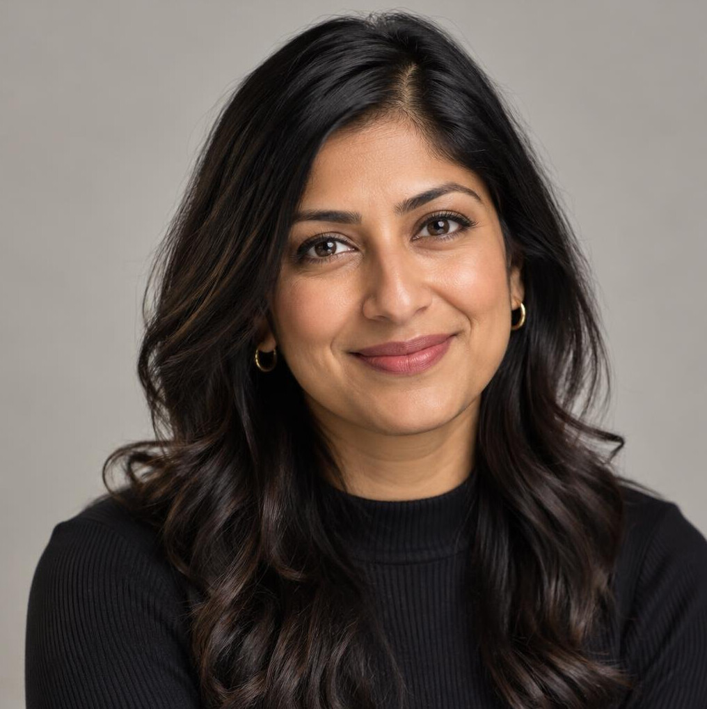 Portrait of a professional South Asian woman smiling